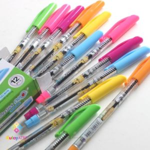 ( 12pcs ) Flexstick Neo Ballpen Black ink 0.5mm/0.7mm 12pcs/ box