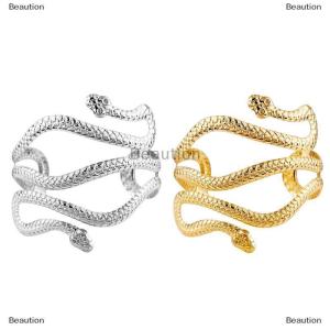 [COD] Beaution Open Snake Upper Arm Bangle Bracelet Adjustable Arm Cuff Bangle Bracelets for Women Fashion Jewelry
