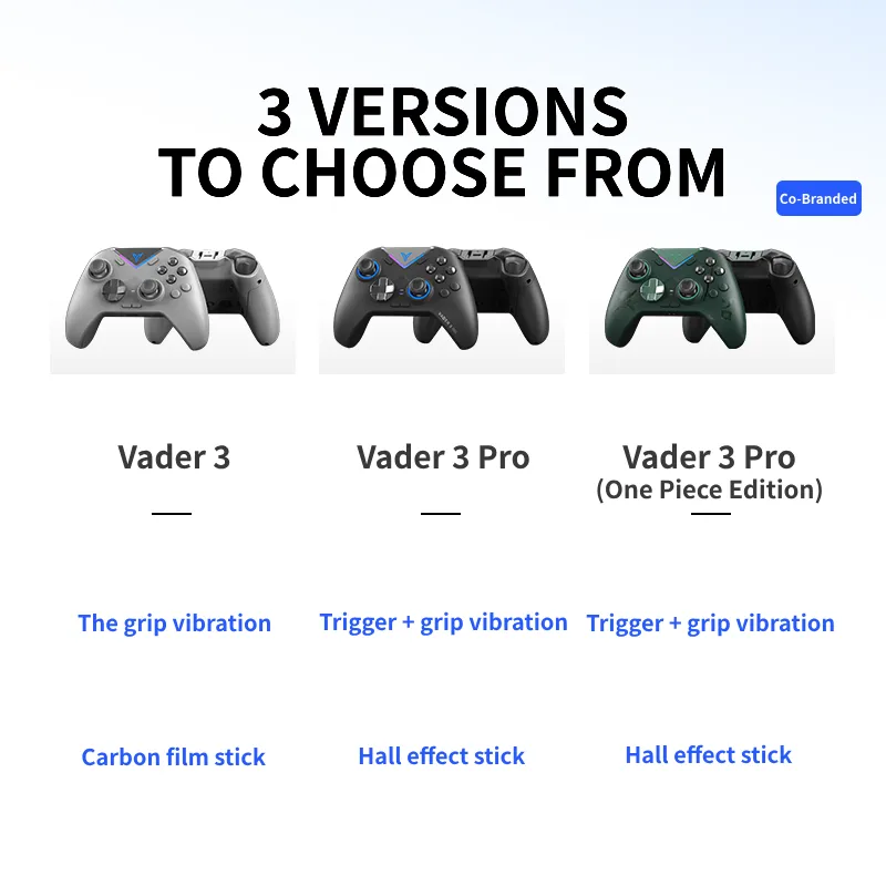Flydigi Vader 3 Pro One Piece Hall Effect Joystick Wired