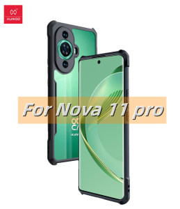 For Huawei Nova 11 pro Case Xundd Shockproof Case Transparent Protective Airbags Soft Thin Cover for huawei nova 11pro