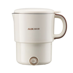 800ml Folded Electric Kettle Portable Cooking Pot Multicooker Travel Kettles TeaPot Heating Cup 304 Stainless Steel Slow Cooker