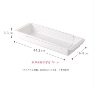✳️TSG65✳️ PP Expandable Drawer Organizer Trays Drawer Divider Organizers Box Cosmetics Organizer Trays Stationery Organizer Box Desk Drawer Organizer Trays Kitchen Drawer Organizers Trays Kitchen Utensils Sorting Trays Drawer Organizer Box