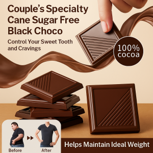 Sugar Free Special Edition Couples Chocolate Box Square Shaped Gift