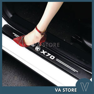 Proton X70 Door Step Sticker Protector Fit For X70 (2018 - 2027) VA Store Car Accessories