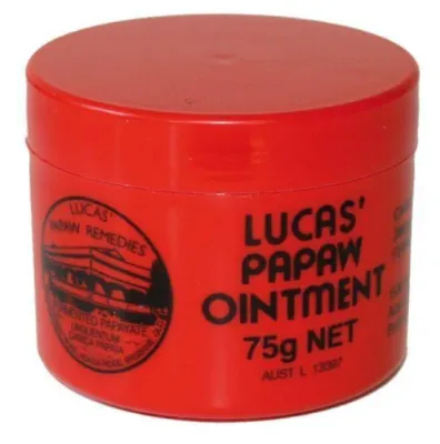 Lucas Papaw Ointment (25g / 75g) For Baby Nappy Rash Relief and Relaxation