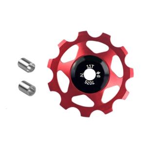 Bike Rear Derailleurs Pulleys Steel Bearing Pulleys 11T Aluminiums Alloys Jockeys Wheel Bike Part Easy Installation