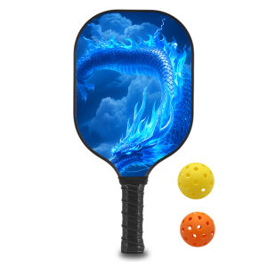 Lightweight Pickleball Paddle with Comfort Grip and Durable Fiberglass surface for Indoor/Outdoor sport racks ID 60625-165445181