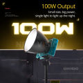 SIDANDE Q100 Lite 100W 2700~6500K Bi-color LED Video Light Wireless APP Control For Studio Video Outdoor Live Vlog Photography【Photolex】. 