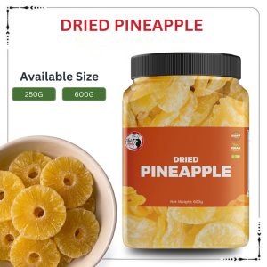 Dried Pineapple Slices | Perfect for Snacking & Baking