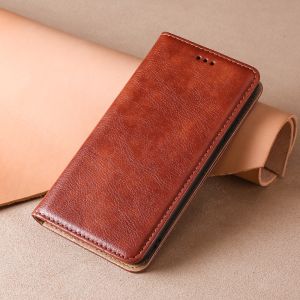 [ChuYH.] Flip Casing OPPO A6X A6 Pro 4G 5G Leather Wallet Phone Case Card Slots Magnetic Closure