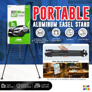 KGS Easel Stand Aluminum Adjustable | Advertising Stand | Wedding Display Stand| Product Display