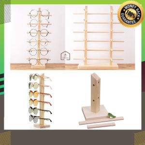 STAND KACAMATA KAYU / RAK KACAMATA DISPLAY 6 SUSUN