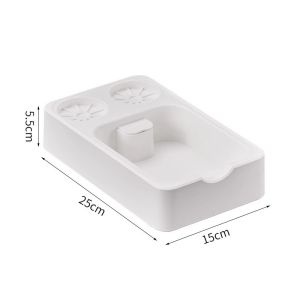 Coffee Tamper Station Anti Slip Abs Espresso Tamping Holder Organizer 51 54 58 Sizes For Home Barista Countertop Tool Storage