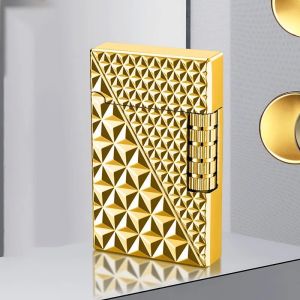 ปิดเปิดเสียงใส ไฟแช็คทรงดูปองท์ สายสะสมไม่ควรพลาด Dupont ไฟแชกสแตนเลส ไฟแช็กเติมแก๊สปรับไฟแรงไฟเบาได้ **(ไม่มีสารไวไฟ)(ไม่มีวัตถุไวไฟในตัวสินค้า) ลูกค้า ต้องเติมเชื้อเพลิงเองก่อนใช้งาน **