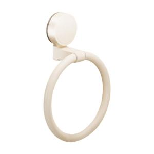 Tiết kiệm không gian núm hút cao su Vòng treo khăn phòng tắm nhà bếp gắn tường tổ chức không khoan Giá Để Khăn Thiết kế hiện đại