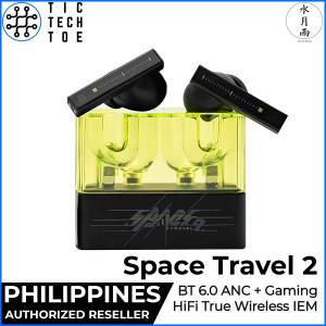 Moondrop Space Travel 2 HiFi Noise Cancelling True Wireless AI ANC Bluetooth 6.0 TWS Earphones