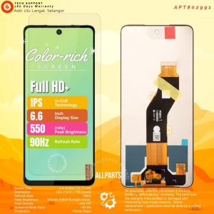 6.6" 90Hz Display for Tecno Spark Go 2024 LCD Touch Screen Replacement