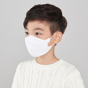 FUNLALA 100pcs KF94 Kids Face Mask Child Children 4 Layers Cartoon 3D Disposable Earloop 4 Ply Korea Fish Mouth Shape Mask