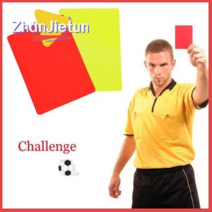 zhanjietun Bóng đá màu đỏ và thẻ vàng kỷ lục trò chơi bóng đá trọng tài công cụ cho trận đấu bóng đá