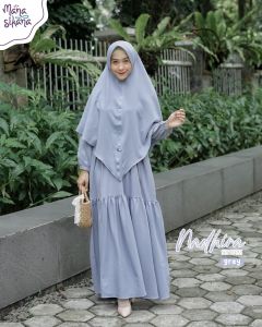 Promo Gamis Polos Premium ITY Crepe Twill Terbaru Bisa COD Manasikana