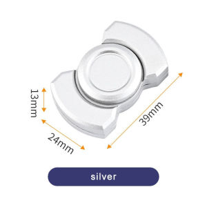 JACIRCLE 3 In1 Fidget Spinner Slider Clicker Magnetic EDC Cool Gadget Silent Stress Relief Enhanced Focus For Adults Kids