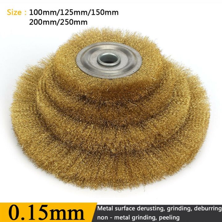 Pure Copper Wire Wheel Brush 0.15mm Ultra-Fine Pure Copper Wire For ...