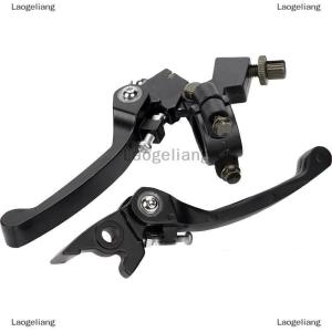 [COD] Laogeliang KLX CRF XR50-250 Folding Handlebar Brakes Black Folding Aluminum Clutch Brake Lever Bike Motorcycle Clutch Brake Lever Perch