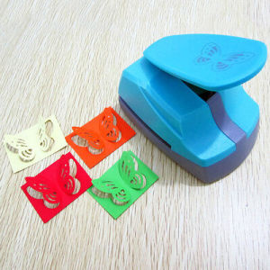 Homigoo 2inch Large Butterfly 3D Shape Scrapbook Punch Handmade Cutter Card Calico Printing Kid DIY Flower Paper Craft Hole Puncher