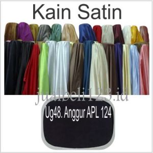 Kain Satin Peles Kahatex furing 1mtr x 150cm