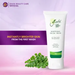 Gluta By Erase Whitening Lotion (Pink) | with Korean Ginseng & Vitamin E  SPF 20 | Instant 'KOREAN-SKIN' GLOW from the FIRST USE | Tone Up &  Moisturizing | 100ml | Lazada PH