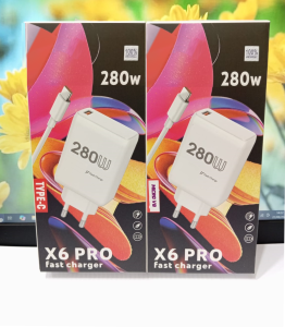 Charger FOR POC0 X6 PRO Fast Charger 280W Casan HP Quick Charge3.0 Support Fast Charging