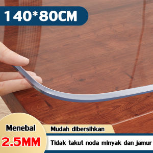 Ukuran dapat disesuaikan Ketebalan 2.5mm Taplak Meja Bening Taplak Meja Transparan Nilai uang 100 kali lebih baik Taplak Meja Makan PVC Transparan Plastik Bening Transparan utk taplak meja dan penutup furniture mika