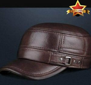 COD TOPI KULIT KOMANDO TERBARU PRIA/TOPI KULIT UNISEX