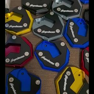 Dùng cho Suzuki Hayabusa  HAYABUSA GSX1300R 08-21 Đệm lót chân chống nghiêng bản lớn cho xe độ