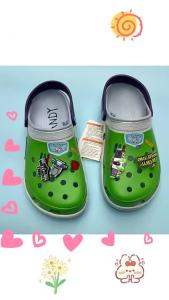 crocs Dép đi biển mẫu mới Pixar cho người lớn và trẻ em dép lỗ Buzz Lightyear dép đi biển gia đình Minecraft