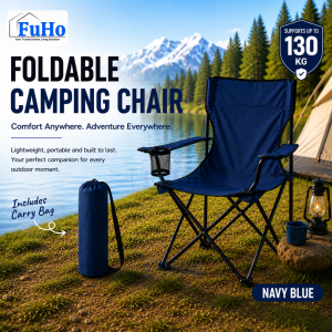 🇸🇬READY STOCK🇸🇬 FuHo Foldable Bench Chair | Outdoor Chair | Camping Chair | Hiking Chair | Portable Chair (HL0212)