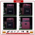 ampli gitar 7 inch 3 input ada bluetooth efek distorsi & efek delay bisa untuk karaoke bonus kabel jack,senar gitar, hanger. 