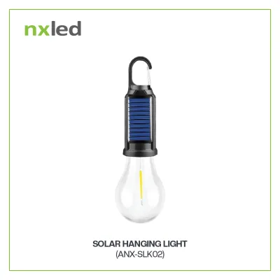 NXLED Solar Hanging Light Weatherproof IP44 Daylight Warm White 25W