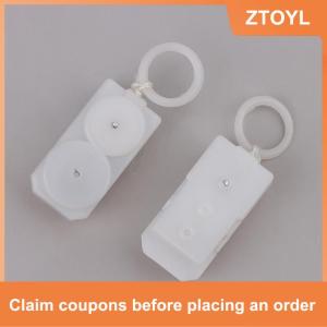 【ZTOYL】 2 pcs DIY đồ chơi sang trọng phụ kiện nhựa bé kéo đuôi Vòng công cụ vi rung chuyển động Đồ chơi kéo chuỗi Vibrator