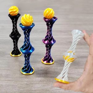 GLOWLITE Double Layer Impossible Pyramid Passthrough Three-dimensional Diversification Helical Tree Toy Novelty Interesting 3D Printing Spiral Home Decor