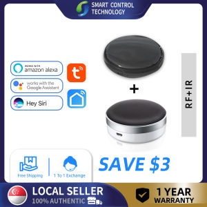 SCT Wireless Tuya Smart Home IR & RF Smart Universal WiFi Remote Controller Compatible With Tuya / Smart Life App and Voice Control via Amazon Alexa and Google Home