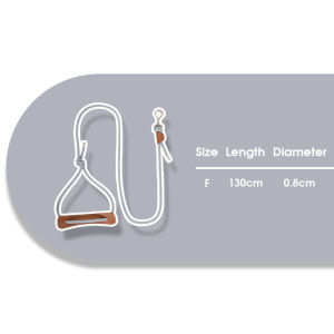 Hidraam Dây Xích thú cưng Polyester dây thừng bện khóa leo núi không bị rối cho chó và mèo