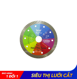 Lưỡi Cắt Đa Năng 125mm KingTom Sắc Màu Cắt Đá Granite Marble Thạch Anh