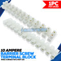 Terminal Block 12 way Barrier Screw Terminal wire connector Terminal Strip 30A 20A 10A 80A 100A. 