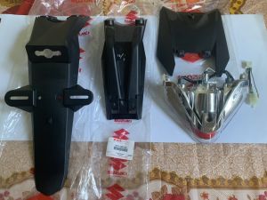 Combo dè sau 3 món + đèn hậu Satria fi Raider fi nhập Suzuki Indonesia tặng jack chuyển đèn - Lâm Lộc