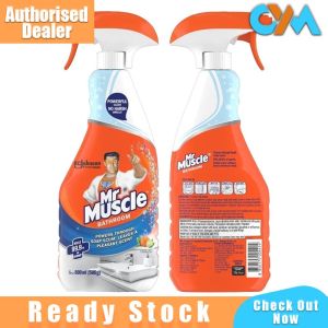 Mr Muscle Bath Cleaner 500g Kills 99.9Germs Powerful Clear No Harsh Smells SC Johnson
