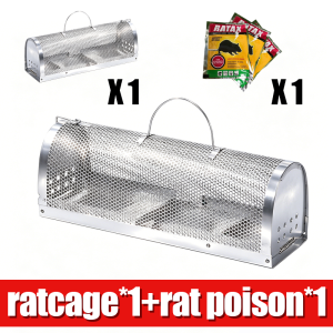 Mouse Trap Acrylic material Upgrade the big hole Fully automatic continuous mouse hunting Gravity sensing mouse trap Give away bait rat cage