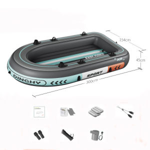 1Set Perahu Karet Rescue Perahu Karet Angin Perahu Karet Mancing Perahu Rafting