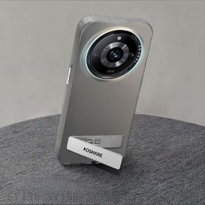 Case Realme 13 12 11 Pro Plus 5G Realme 13Pro+ 12Pro+ 11Pro+ 5G Hard Case with Holder Luxury Aesthetic Shockproof Thickened Air Cushion Anti-Fall New Design Cover Casing