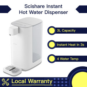 Original SciShare Smart Water Dispenser 3L Instant Heating Water Dispenser Dont Wait Healthy Water Desktop Water Heater S2301 [Local Warranty]